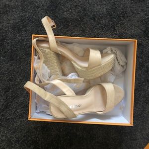 Nude High Heels (5") US Women size 6